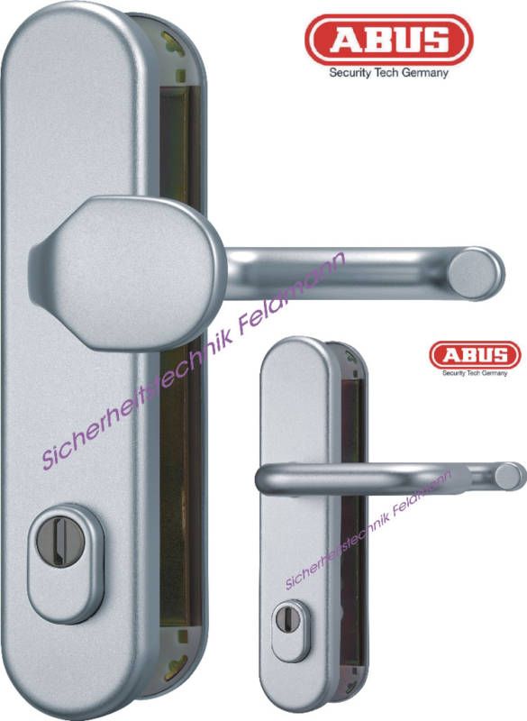 ABUS Sicherheitsbeschlag KLZS 714 KLZS714 Alu F1 rund