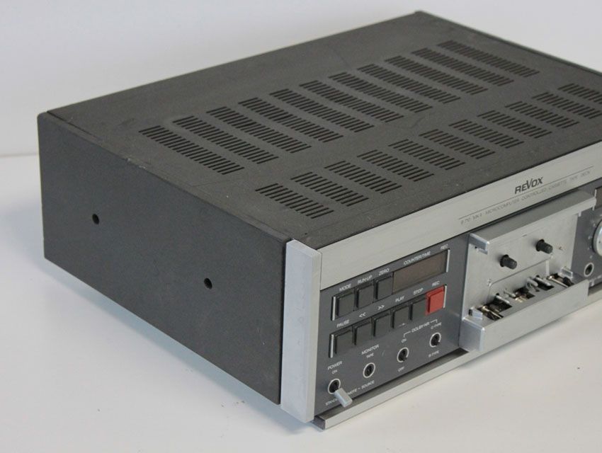 REVOX B 710 MK II microcomputer controlled Cassette Tape Deck