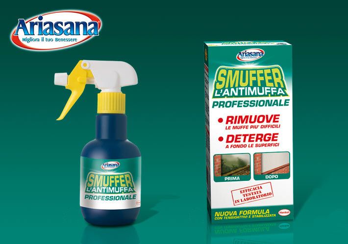 Smuffer è lAntimuffa Professionale che rimuove in pochi minuti muffe