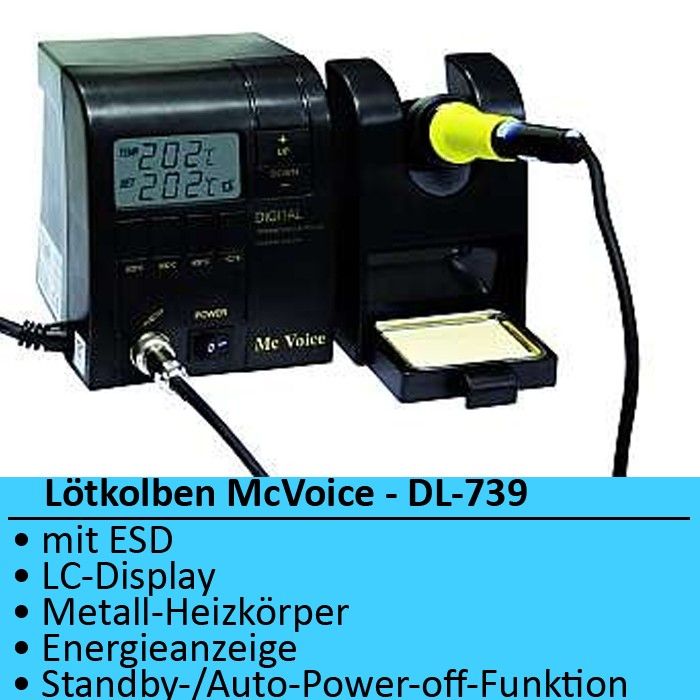 Lötstation Lötkolben McVoice   DL 739