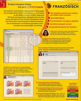 Französisch 1./2. Lernj. Cornelsen Vokabeltrainer CDROM