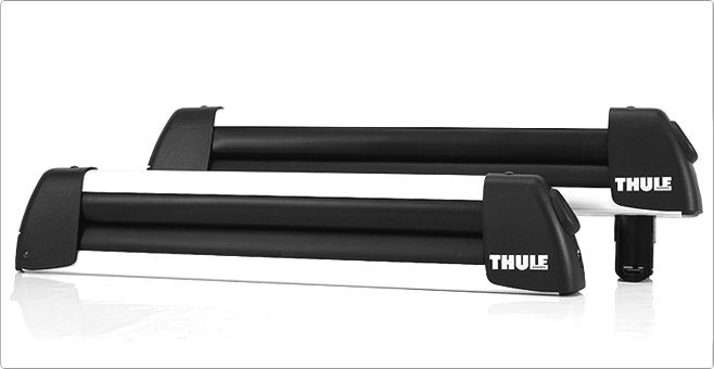 THULE DELUXE 727 ALU SKITRÄGER SKIHALTER SKI SNOWBOARD