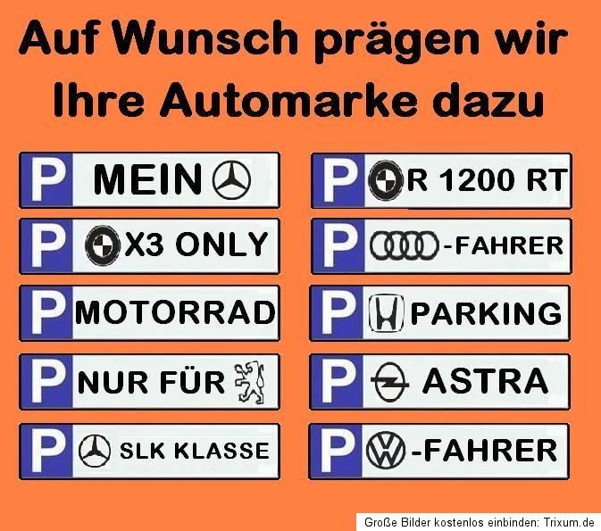 Privatparkplatz Privatgrundstück Autoschild Parkplatz Kennzeichen PKW