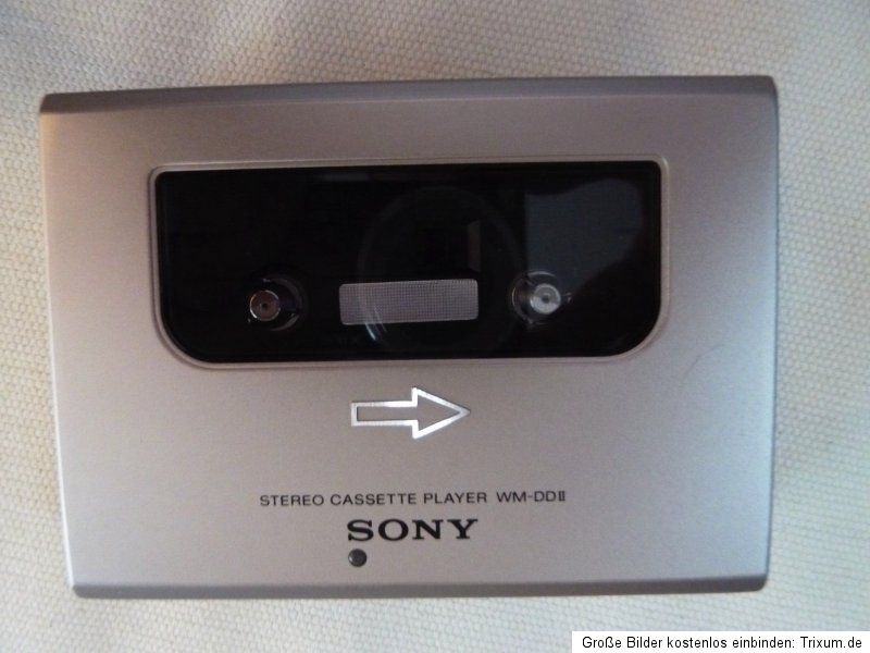 Sony Walkman WM DDII DD2 DDII in SILBER Kassettenspieler RETRO KULT