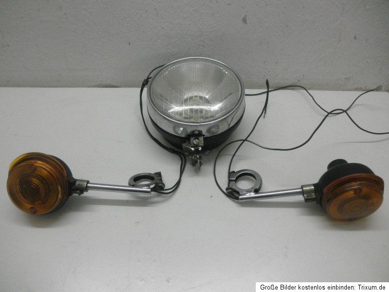 Scheinwerfer Lampe Blinker Blinkerhalter für Simson S50 S51 Bilder im