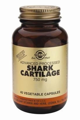 100% Pure Australian Shark Cartilage 750 mg 45 Capsules