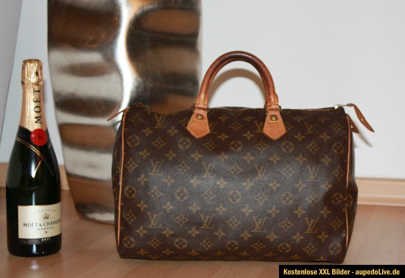 Original Louis Vuitton Speedy 35 Canvas monogram LUXUS TASCHE