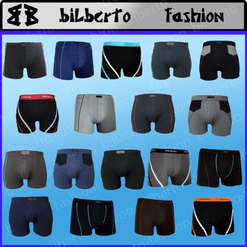 12 HERREN PESAIL BOXERSHORTS STRETCH BAUMWOLLE M L XL XXL