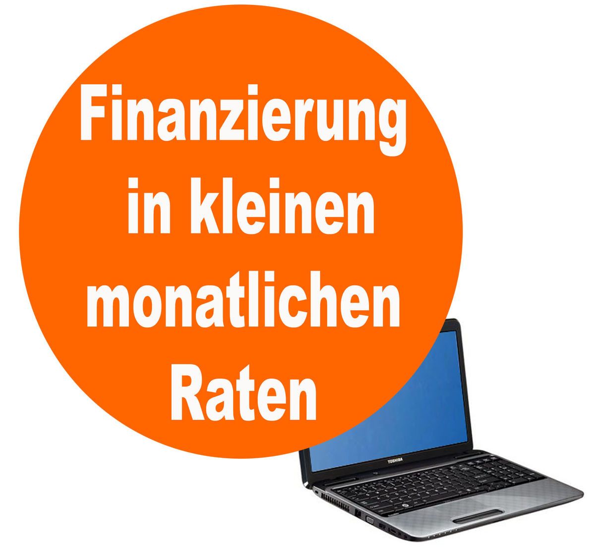 € 19,31 Euro mon. Ratenkauf Toshiba L 750 16V Ci7 2670M Notebook