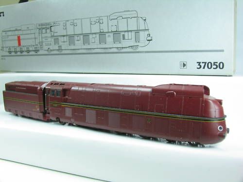 MÄRKLIN 37050 DAMPFLOK BR 05 ROT STROMLINIE DR AL756