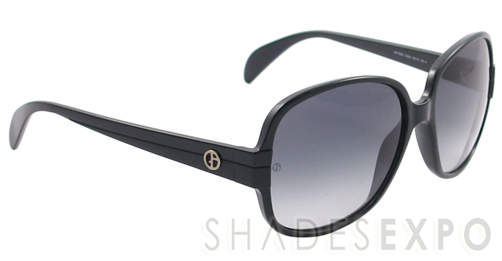 NEW Giorgio Armani Sunglasses GA 758/S BLACK D28JJ GA758/S AUTH