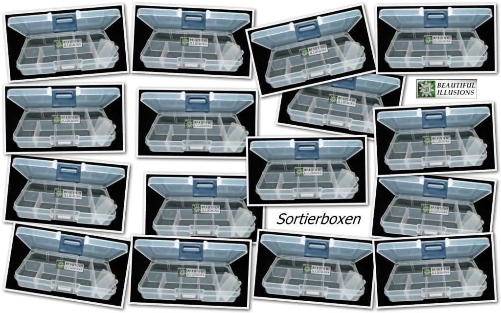 Sortierboxen Perlenboxen Großposten   mehrere Varianten