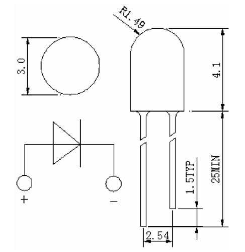 50 x 11000mcd Kalt Weiss LEDs 3mm DIODEN led WEIß