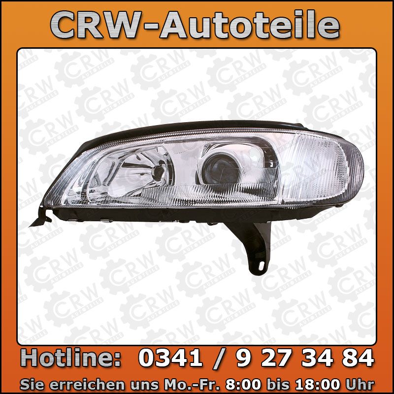 Xenon Scheinwerfer links Opel Omega B Bj. 99 03 Facelift Depo D2S+H7