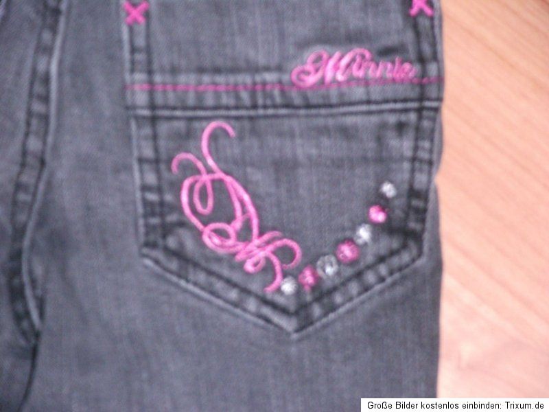 Zuckersüsse DISNEY MINNIE Jeans by C&A gr.104 NEUW. Kolle.2012 RAA