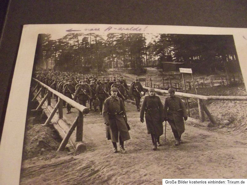 Nachlass Fotoalbum Landwehr mann Ostfront mit EK Und Urkunde dazu rar