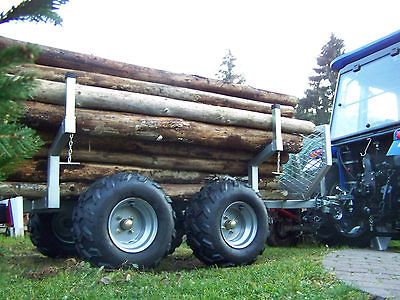 NEU super Anhänger LH1200 Forstanhänger 2t Rückewagen Traktor ATV