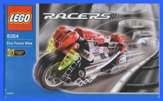 8354 Racers Technic Technik Exo Force Bike Motorrad * 785