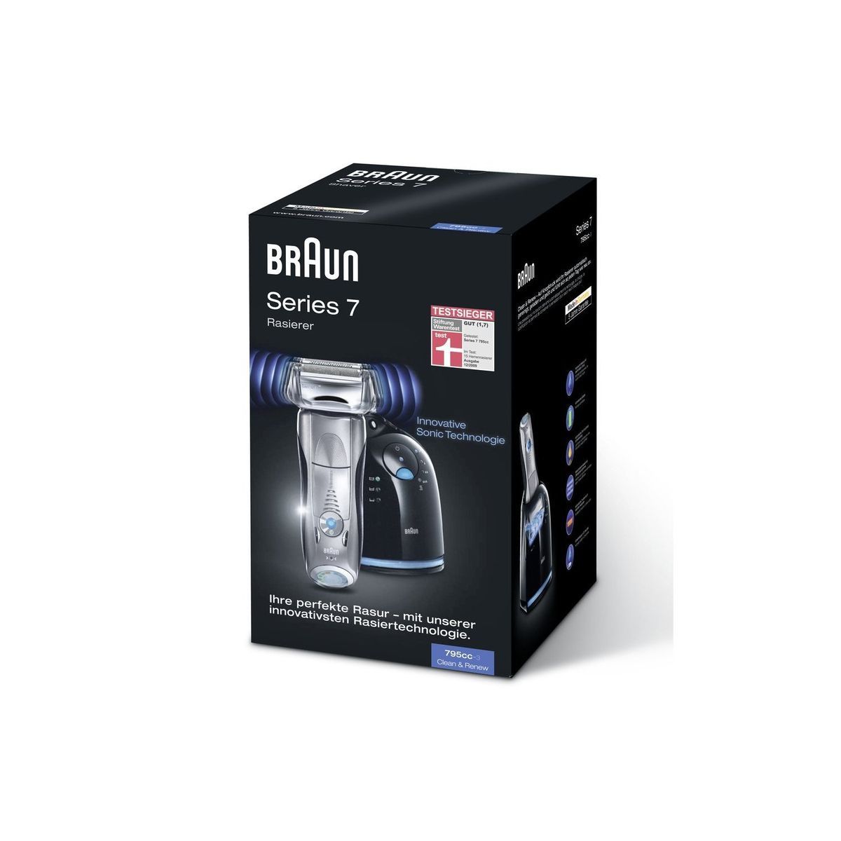 Braun Series 7 795cc 3   Rasierer mit Reinigungsstation NEU&OVP A1 73