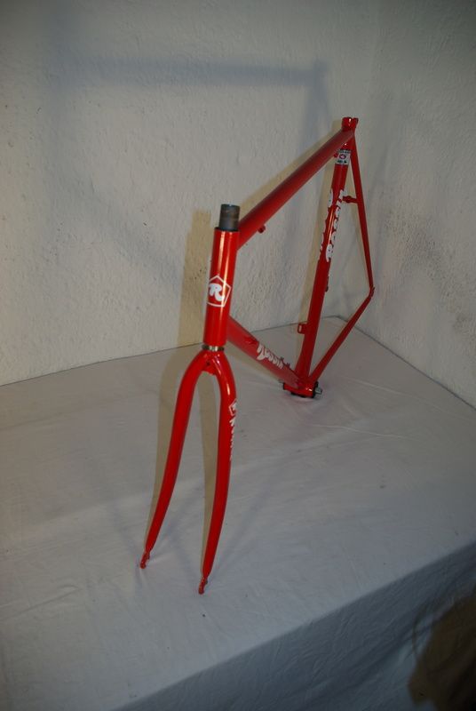 NOS/NEU Rossin Novus Rennrad Rahmen Columbus Gara OR Stahl Frameset