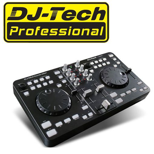 DJ TECH I MIX ANLAGE  MIDI MIXER KONSOLE CONSOLE SET