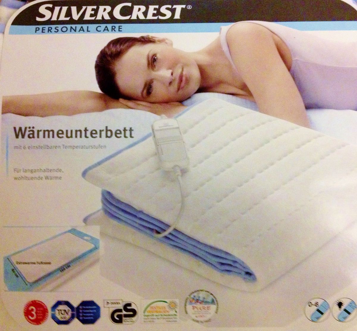 Wärmeunterbett Silvercrest