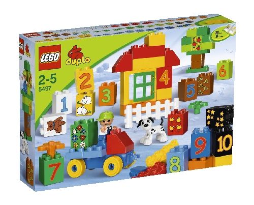 Lego Duplo Zahlen Lernspiel Zahlenlernspiel Alter 2 5 Steine Figuren