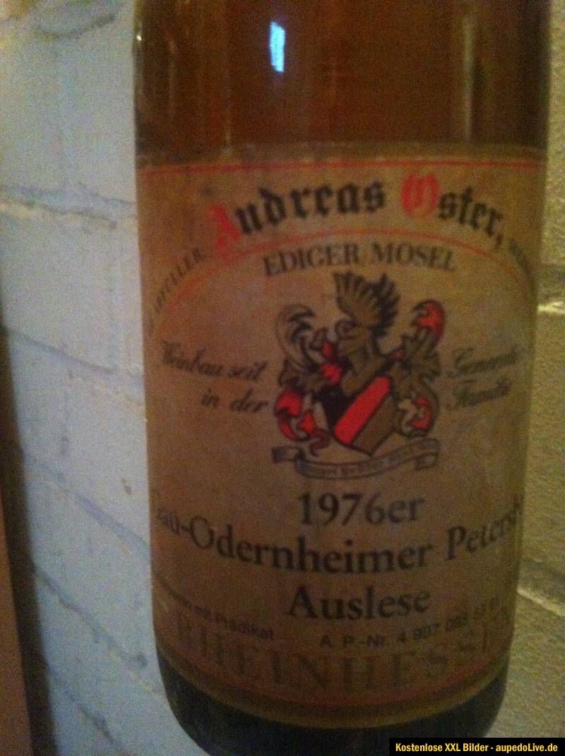 Flaschen Alter Wein von 1972 1979