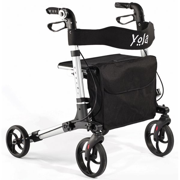 DELUXE ALU Rollator NEU Yola Gehwagen Gehhilfe 7,6 kg Farben wählbar