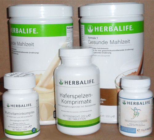 Herbalife Basis Gewichtskontroll Programm Monatspaket 2xF1+F2+F3+F4