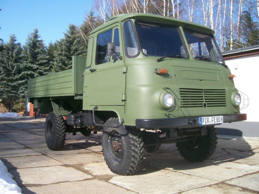 2002A DDR Unimog NVA Oldtimer H Kennzeichen TÜV orig. 900 km Pritsche