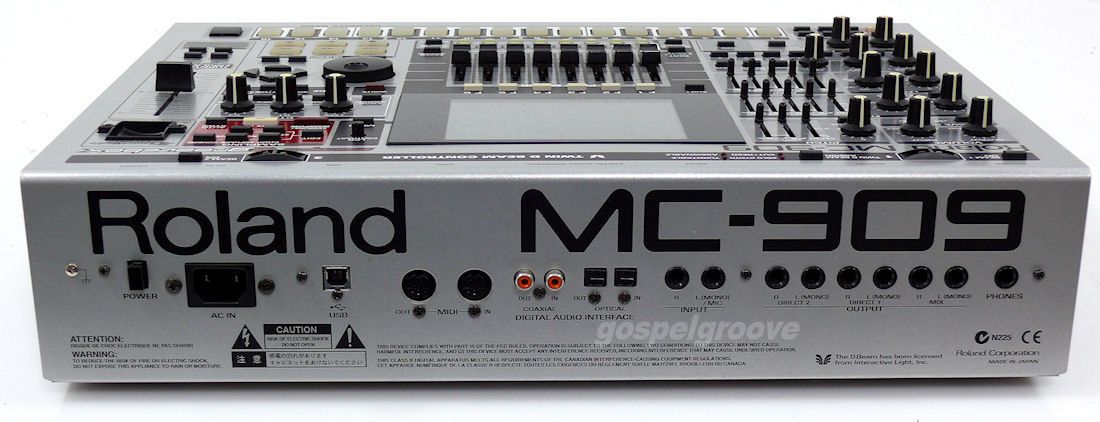 Roland MC 909 Sampling Groovebox MC909 + DVD + GEWÄHR on PopScreen
