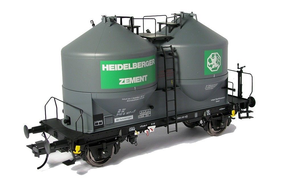 Brawa 37106 Staubbehälterwagen Ucs 909, „Heidelberger Zement“, DB