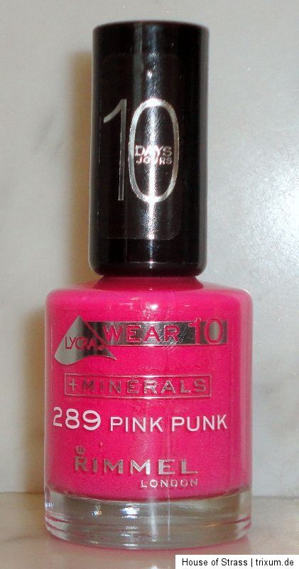 Rimmel Nagellack LYCRA WEAR 10 + Minerals UP TO 10 DAY *** Farbwahl