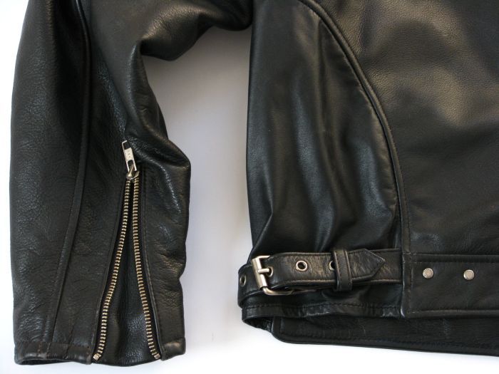 Org. Harley Davidson Oldschool Leder Jacke Größe Herren L