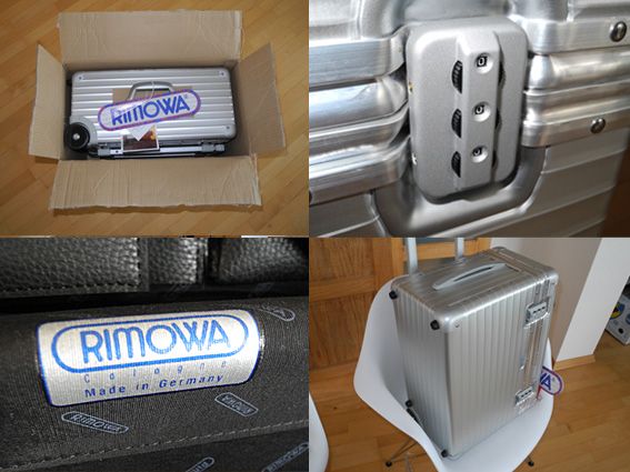 Rimowa Pilot Piloten Trolley TOPAS OVP # 928.51 ALU   Made in Germany