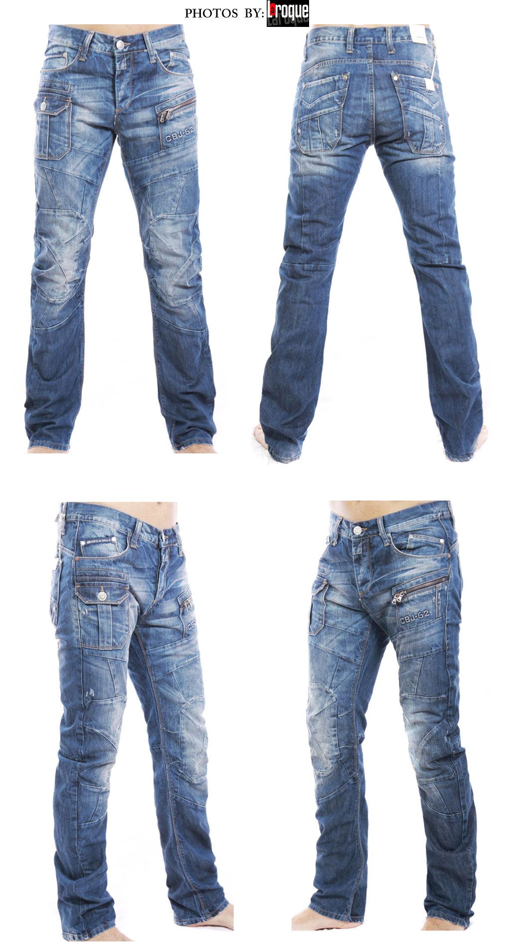 CIPO & BAXX JEANS C 913   BLUE WARRIOR ALL SIZES