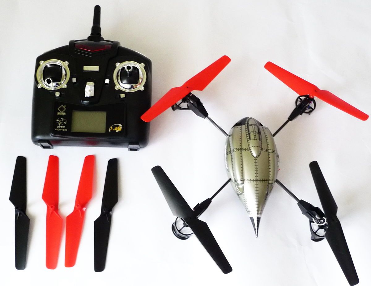 Kanal 2 4GHZ V929 Drohne Quadrocopter UFO Hubschrauber Helikopter