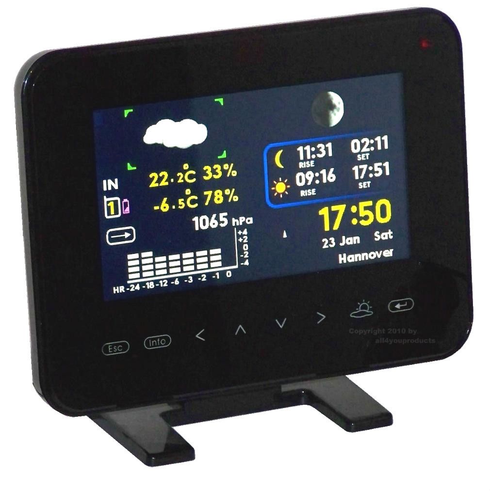 FUNK WETTERSTATION A922 MIT FOTOANZEIGE