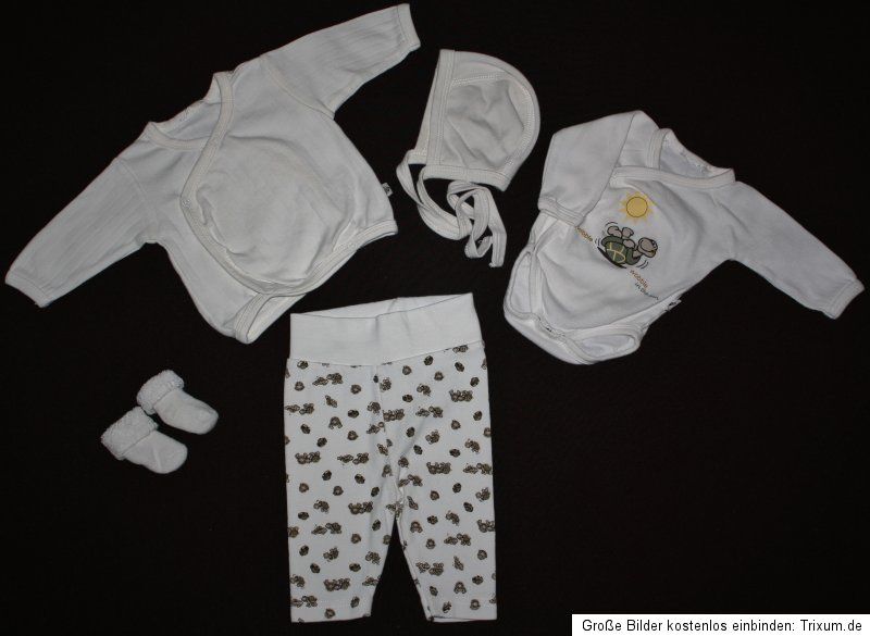 51Teile @ UNISEX Paket Erstausstattung Bekleidungspaket 50 62 Baby