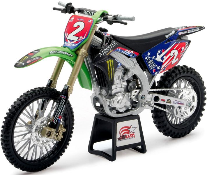 Kawasaki Modell KX250F Ryan Villopoto Monster 1 12 MX1 FIM Motocross