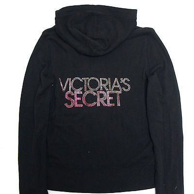 Victorias Secret Hoodie Supermodel Essentials Bling Rhinestones