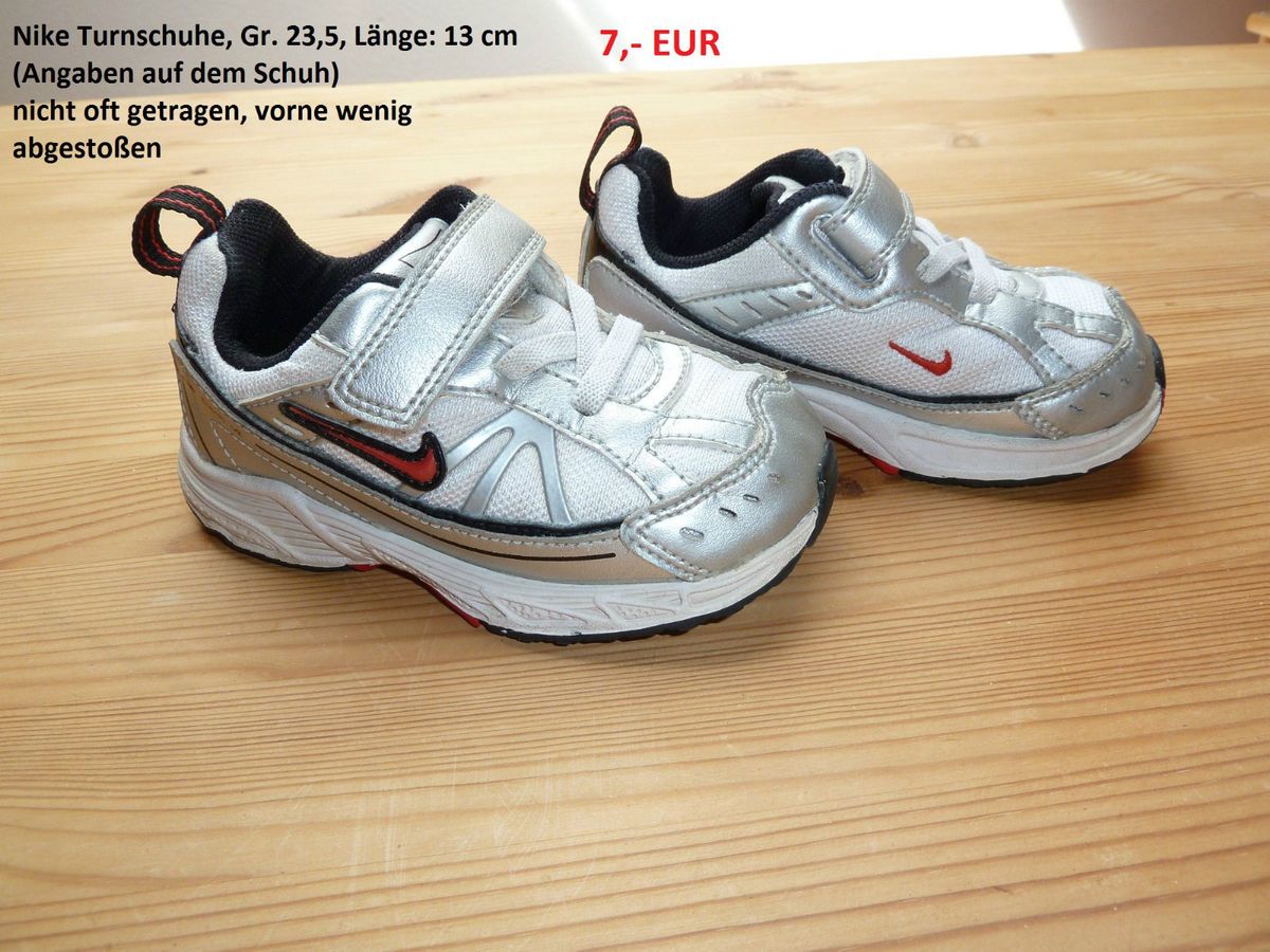 süße NIKE Turnschuhe, Gr. 23,5 * wenig getragen