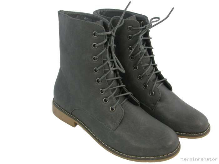 Damen Schnürstiefel Schnürstiefelette Schnürboots Schuhe gefüttert