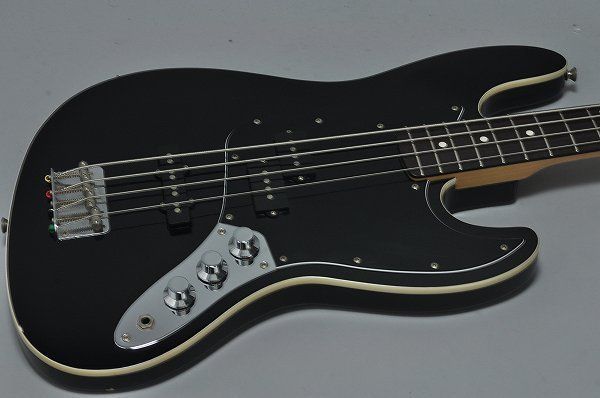 FENDER JAPAN AERODYNE JAZZ BASS AJB 58/BLK BLACK CIJ 316520706 on