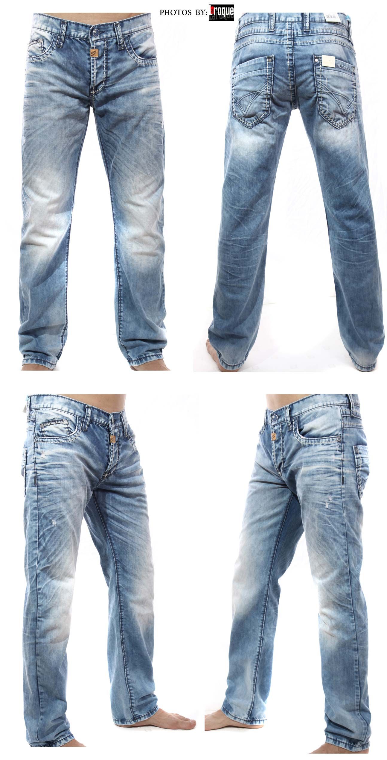 CIPO & BAXX PARTY JEANS C981   BLUE TEXAS ALL SIZES