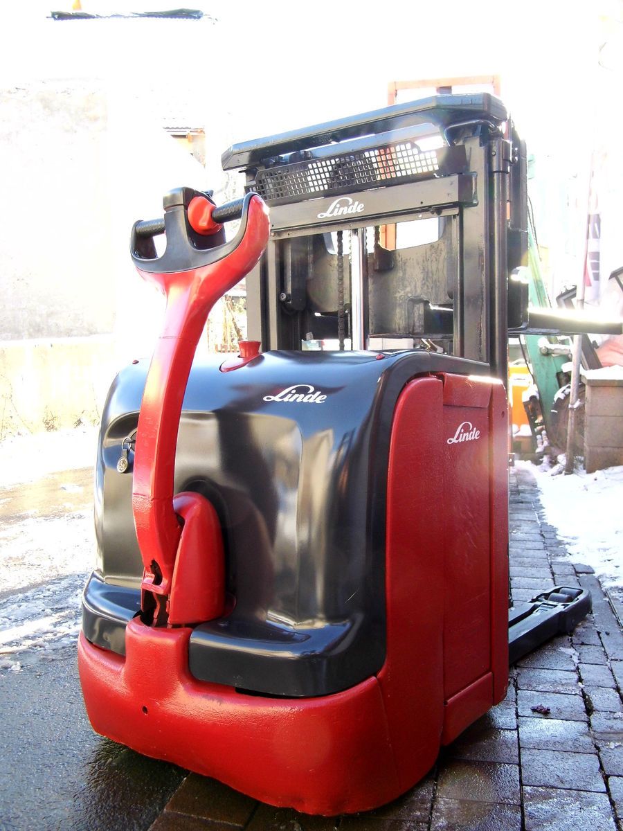 Linde L14 Doppelstock Hochhubwagen Deichselstapler Hubwagen Ameise