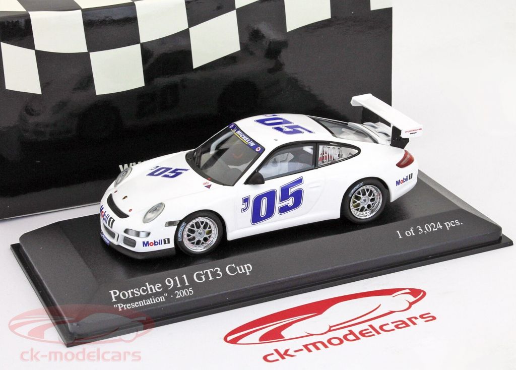 Porsche 911 (997) GT3 Cup Presentation 2005 143 Minichamps