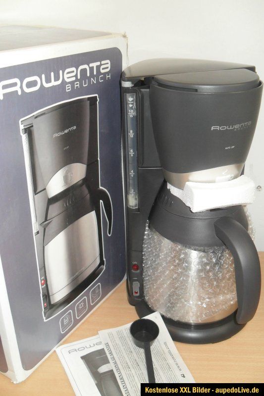 ROWENTA CT278 Kaffeemaschine Thermo BRUNCH CT 278 schiefer/inox