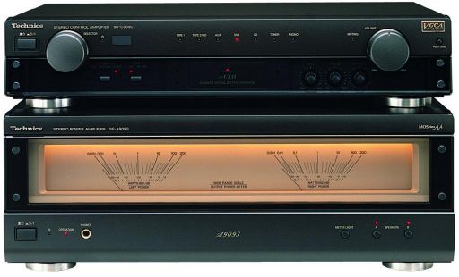 Technics SU A909 Class AA Control Amplifier & Power Amplifier